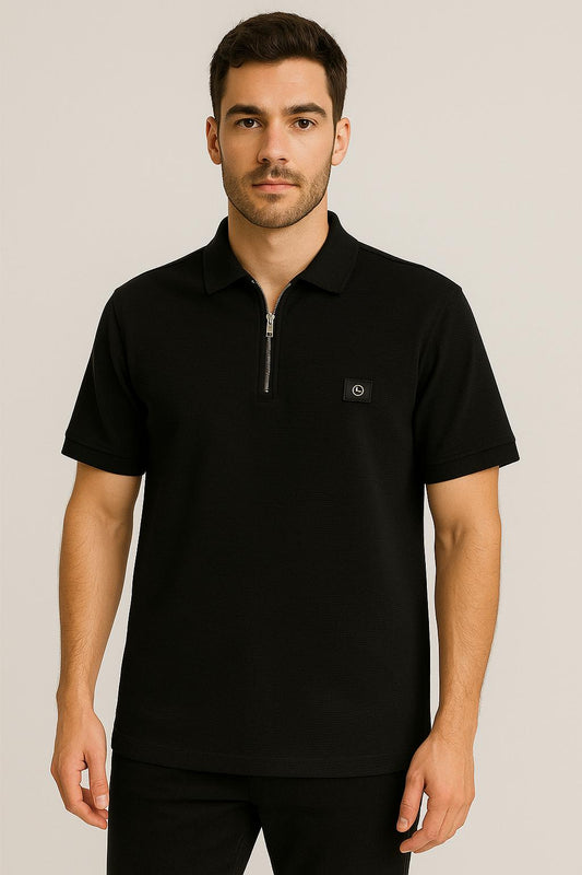 Half-Zip T-Shirt for Men – Smart Casual ( Buy Any 3 for Just ₹999! )