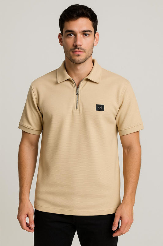 Half-Zip T-Shirt for Men – Smart Casual ( Buy Any 3 for Just ₹999! )